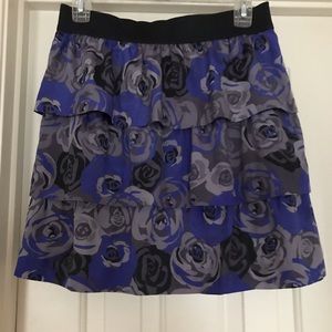 BANANA REPUBLIC TIERED MINI SKIRT NWOT